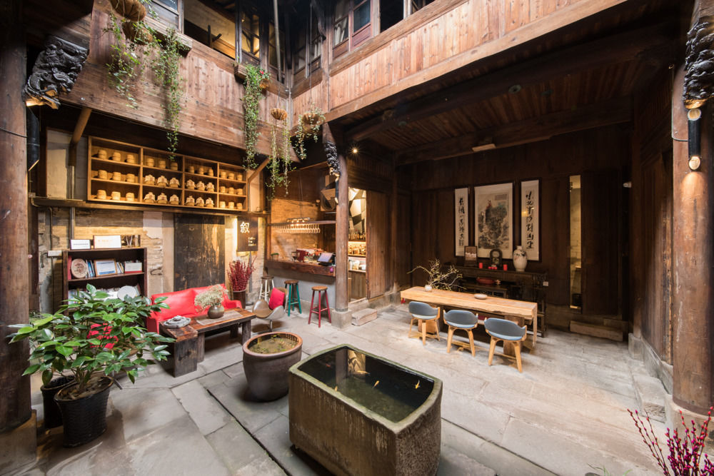 Guzo Su The Old House Boutique Hotel & Cafe Shangchanglin Exterior foto